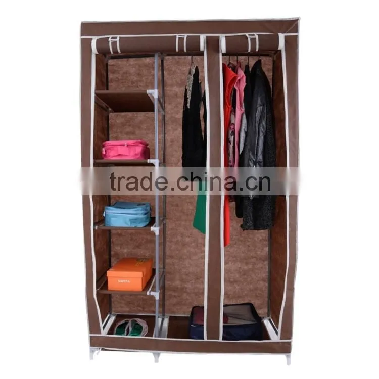 non-woven fabirc high quality bedroom wardrobe designs