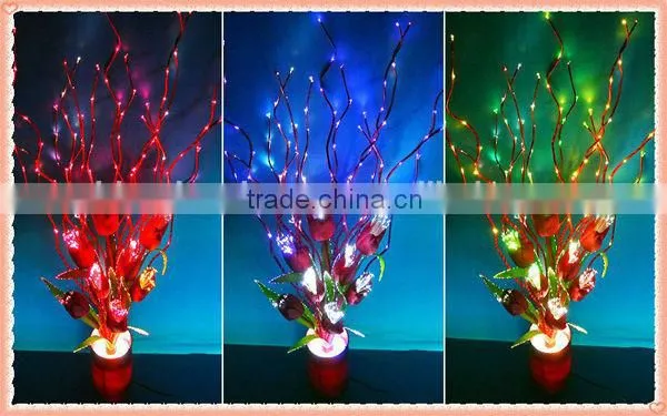 Plastic Flower Making / Artificial Flowers Making for Home Decoration