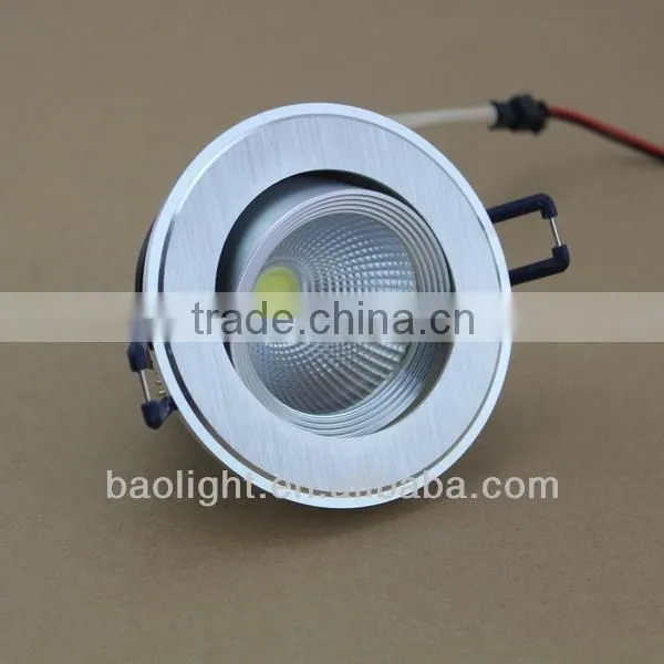 ce rohs saa approved 240v led downlights 5w dimmable downlight 350lm