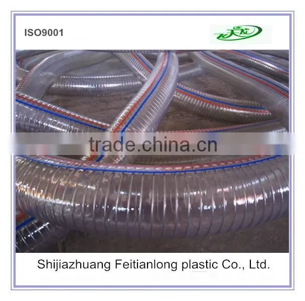 Competitive price steel wire pvc hose pipe/pvc water pipe for agricultural