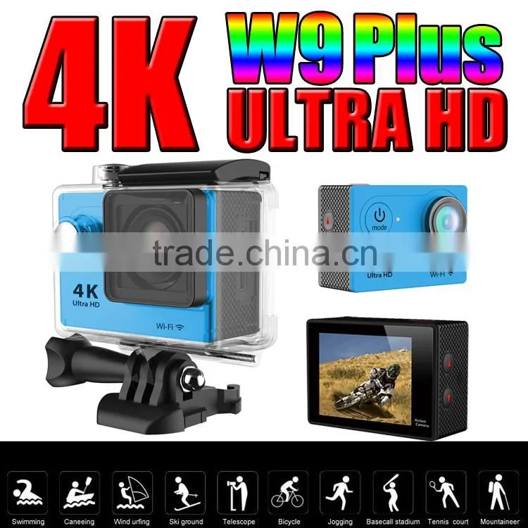 Similar sj4000 Newest Original 12MP 4k 1.5 Inch LCD Screen action cameras H9 W9 Plus