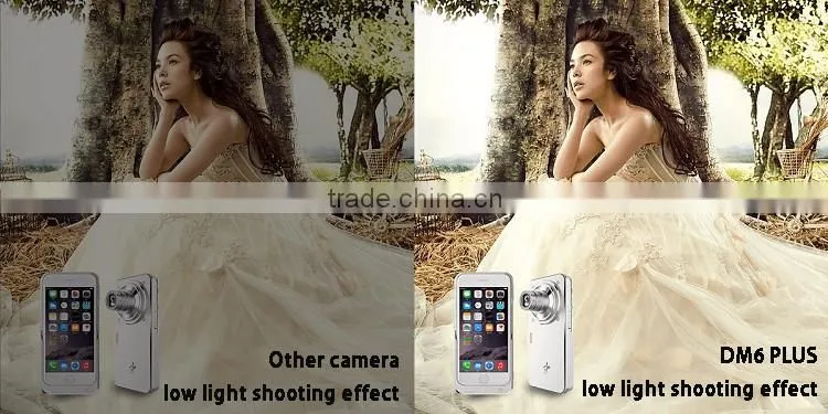 Portable night vision digital DSLR camera for i Phone 6 plus, with 400MP lens