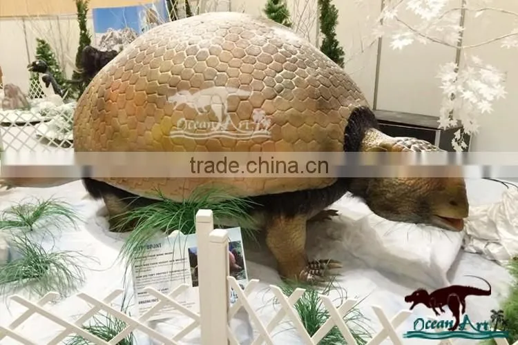 OA4027 Artificial life size Ice Age animatronic animal exhibition