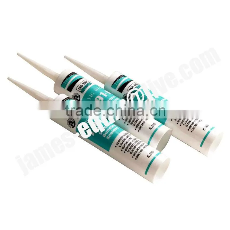 Top powermixing silicone sealant