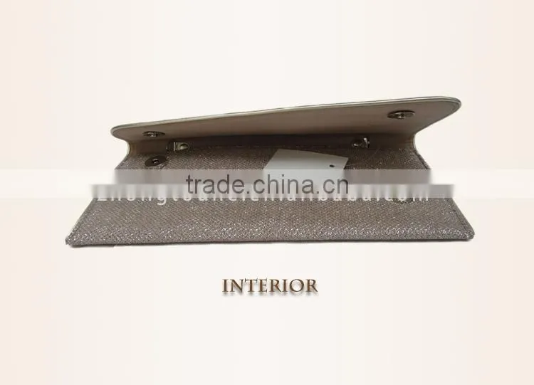 western style vogue wedding pvc envelop clutch bag