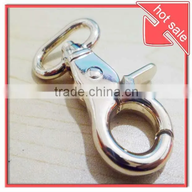 20mm hot selling bag hardware swivel snap hook,spring clip dog hook