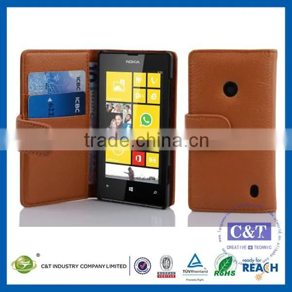 2014 collection custom for nokia lumia 520 flip case