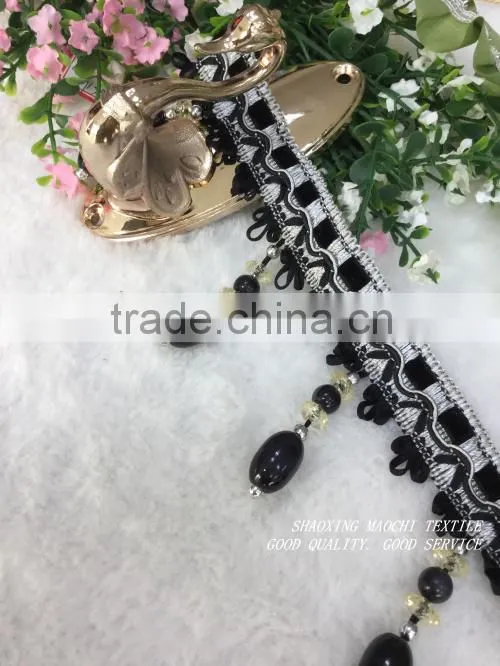 wholesale curtain lace fringes for Home Textile Accessory