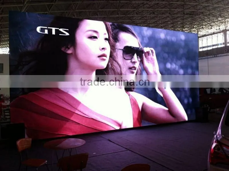 high resolution p4 smd2121 clear led video display screen