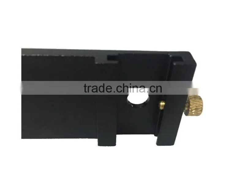 Adjustable High Quality Aluminum Flash Bracket For Video Camera,180 Degree Metal Flash Light Stand Bracket