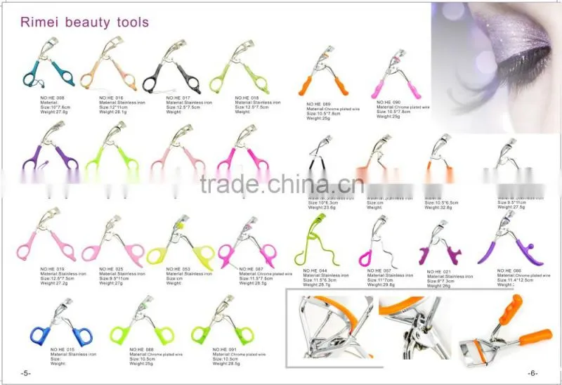 Fashion styles eyelash curling tool eyelash curler