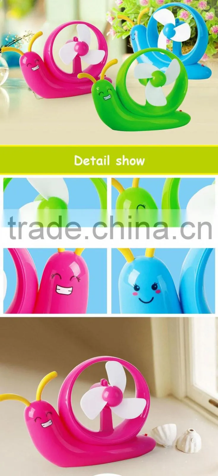 Top sale 220v ac mini electric decorative table fan toys