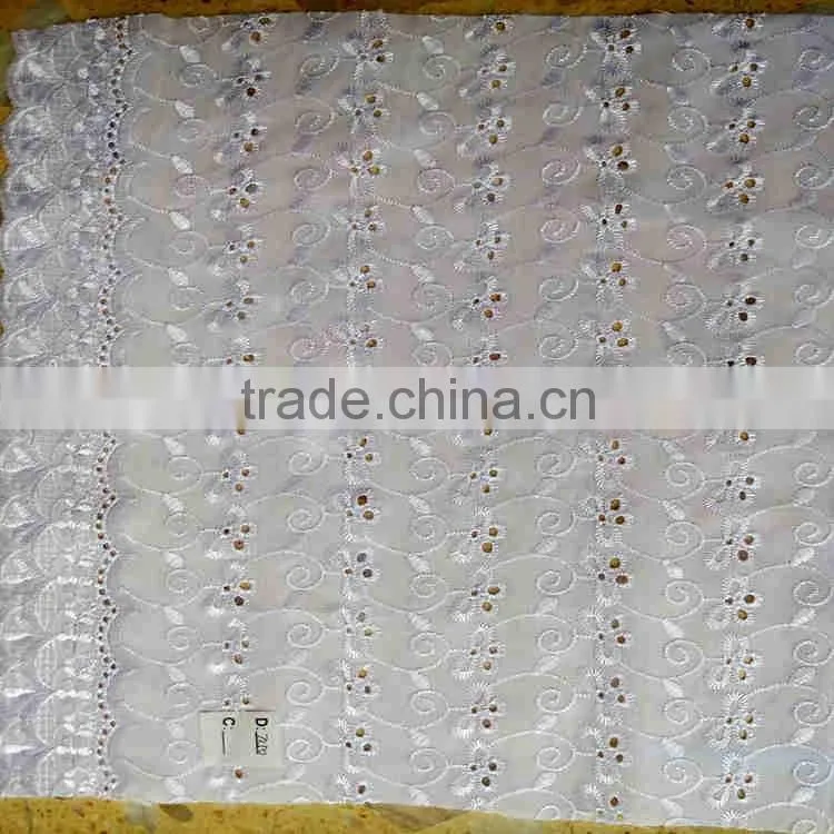 WHOLESALE T/C COLOR 42/43 EMBROIDERY FABRICS