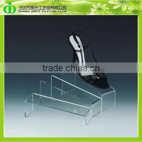 DDS-S005 ISO9001 Chinese Factory Modern Clear Jordan Shoes Display Rack