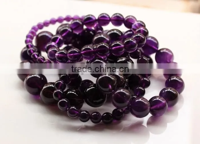 amethyst bracelet bead ctystal bead