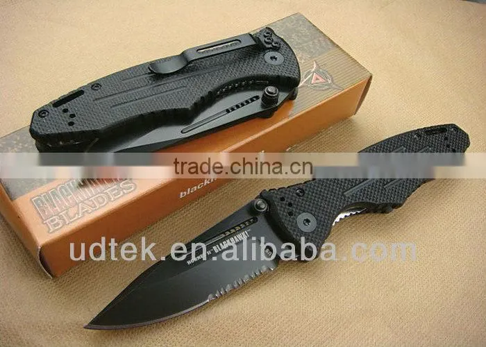 7CR13 Stainless Steel OEM M.O.D Rescue Knife Camping Acessories UDTEK01309
