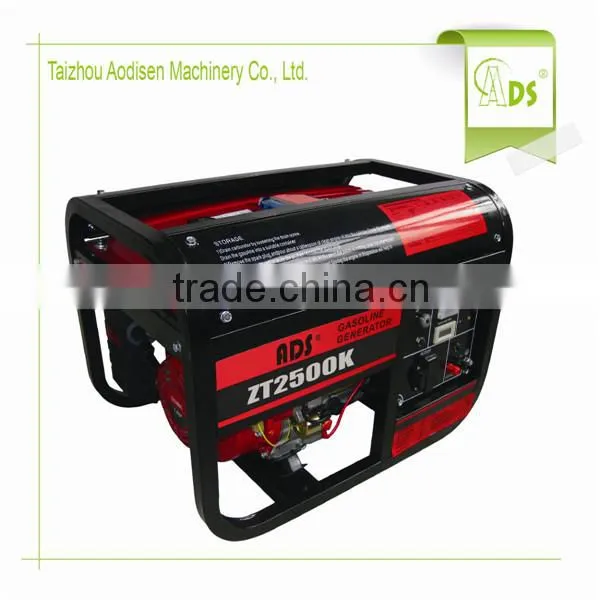 portable CE 6.5hp gasoline generator set