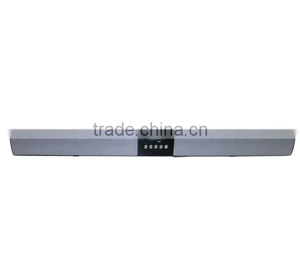 2016 hot sale super bass treble bluetooth speaker, metal sealed sound bar