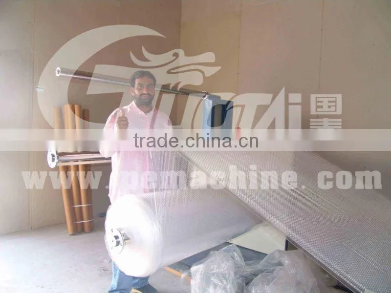 Good quality air bubble packing machine