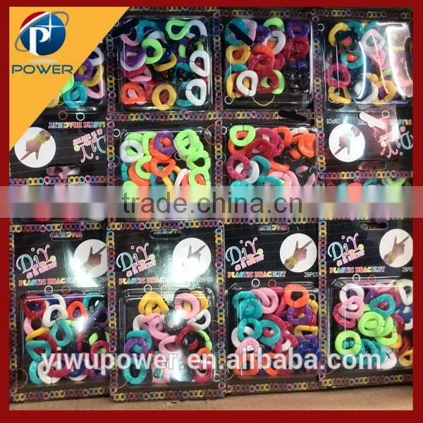 New DiY loom bands plastic bracelet