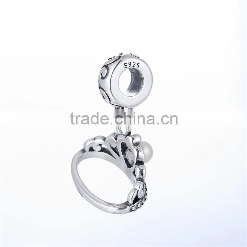 S461 Lovans Jewelry Fashion Jewelry Charm With Freshwater Pearl Charm Dangle Charm For Bracelet Making
