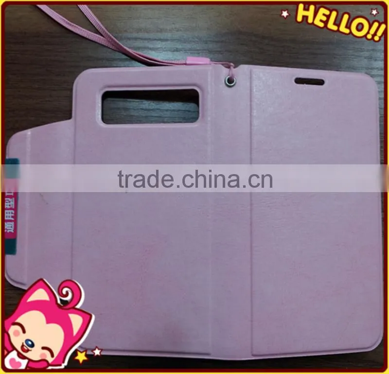Wholesale universal leather cases for mobile phones