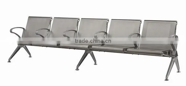 Four seats table 304 stainless steel hot sale airport seating