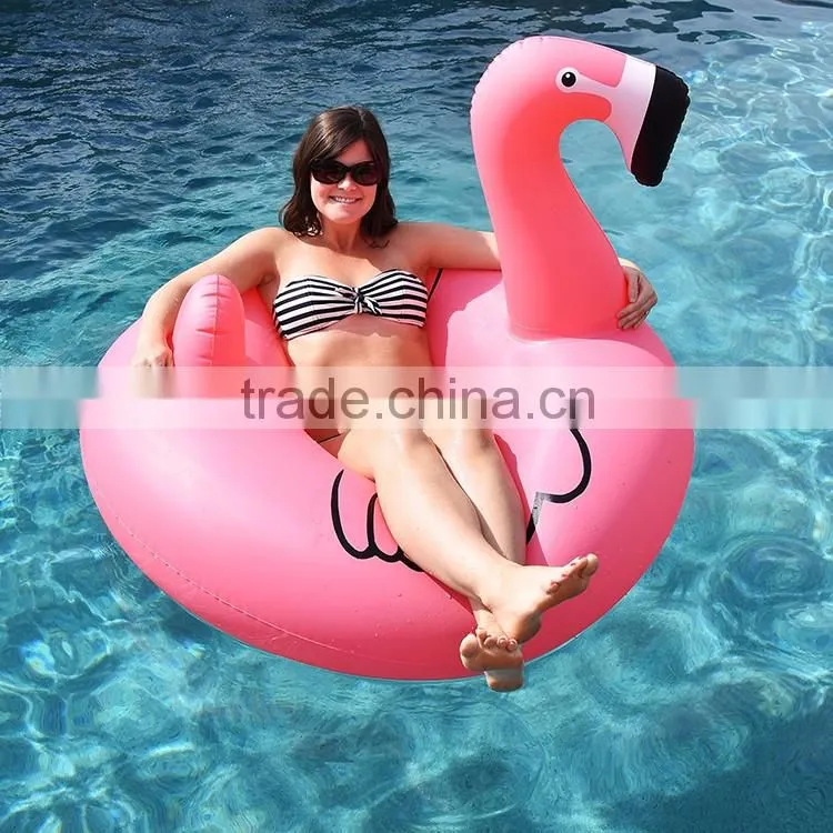 Float In Style Flamingo Party Tube Inflatable Raft for Adults and Kids