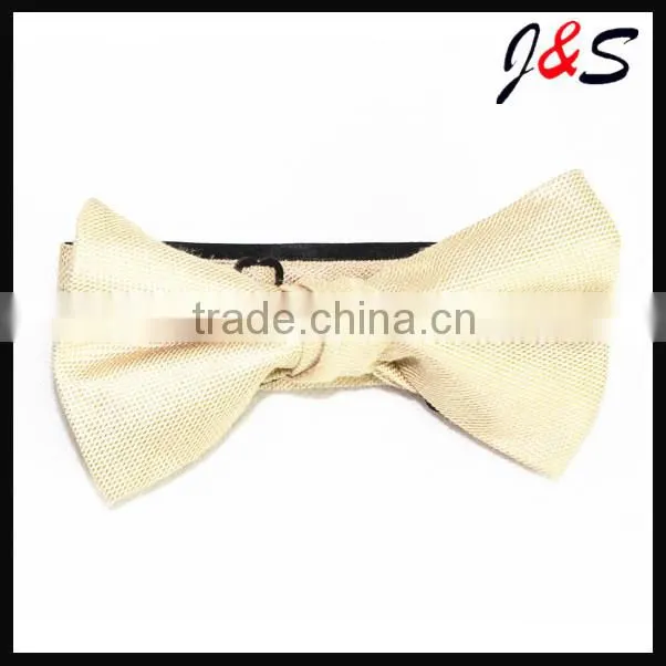 Silk Woven linen Bow tie for wholesale