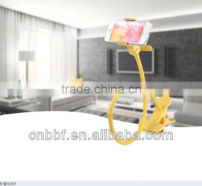 Mobile phone stand on bed , mobile phone holder in car, desk stand portable