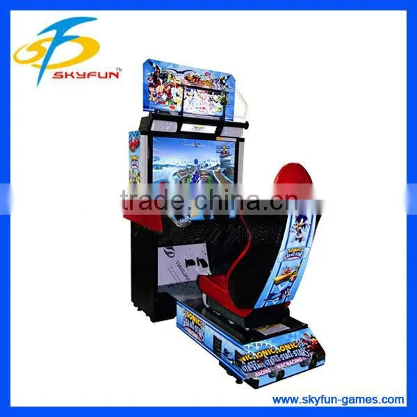 2016 popular car racing game machine arcade game machine for young man