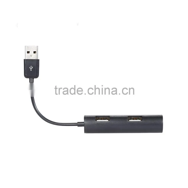 New 2015 Factory Supply slim shape Low cost USB2.0 Hub high speed 4 ports USB Hub for PC and Laptop