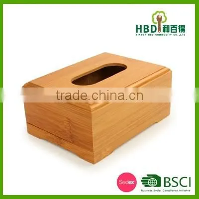Totally bamboo paper box/wooden paper tissue box