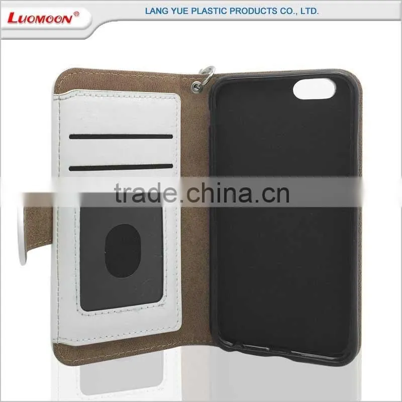 for oppo neo 5 r7s a11w back cover leather case with strap zipper stand card slots