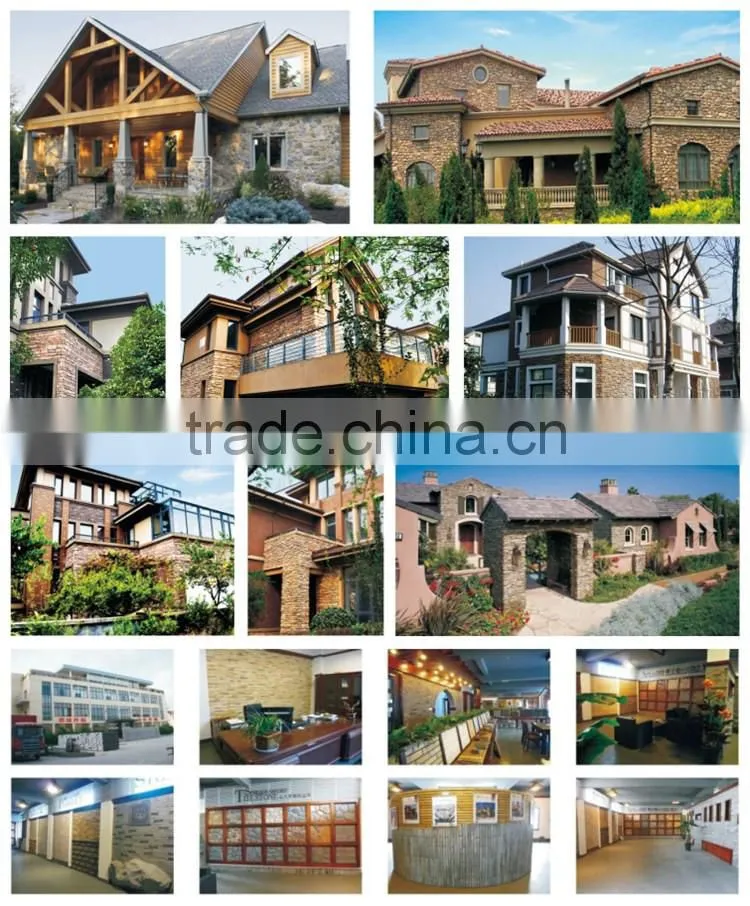 China factory artificial cobble landscaping stone for wall decoration