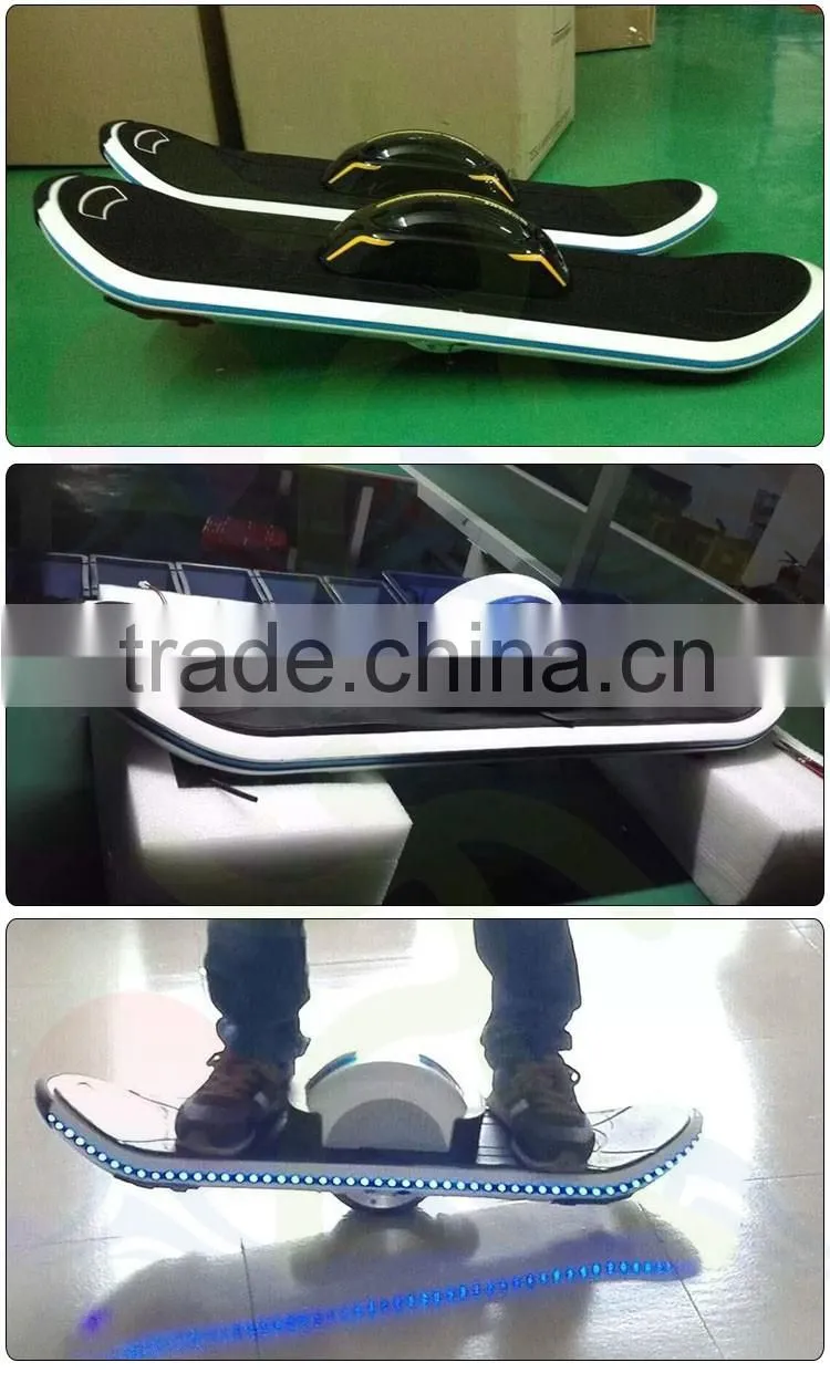 Electric skateboard colorful mini smart self-balancing skateboard one wheel