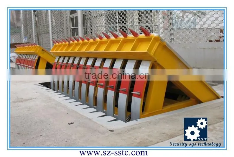 Heavy duty hydrualic system edging road kerb