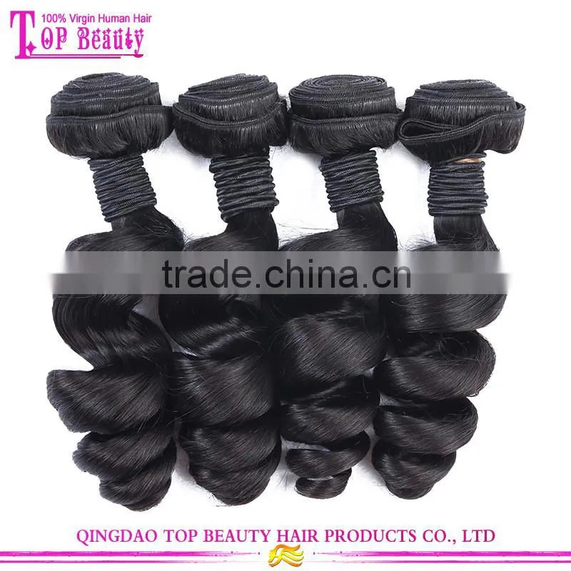 2015 New Hair Products Peruvian Loose Wave Hair Unprocessed Virgin Hair Weave Loose Wave