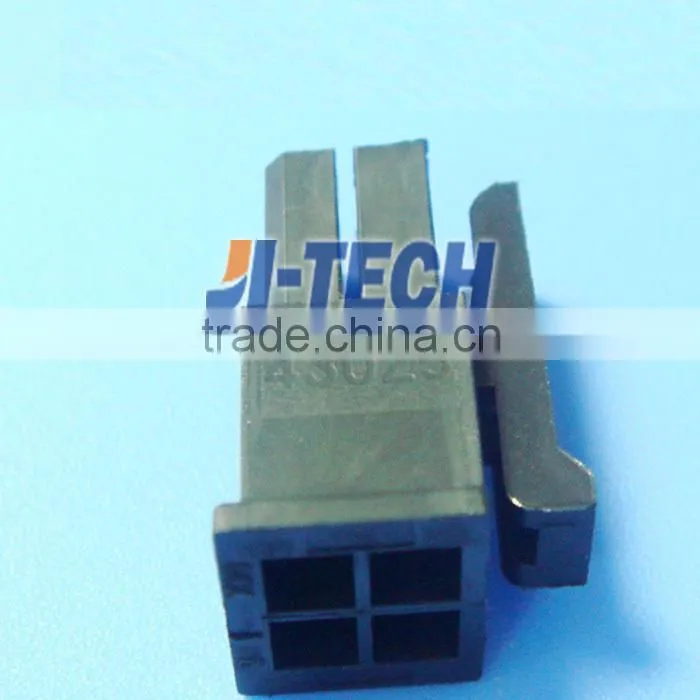 3.0mm pitch 4 pin connector wire to board wire to wire molex connector receptacle housing 43025-0400 dual row 43025 series