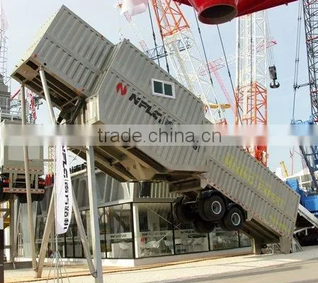 mobile concrete batching plant price