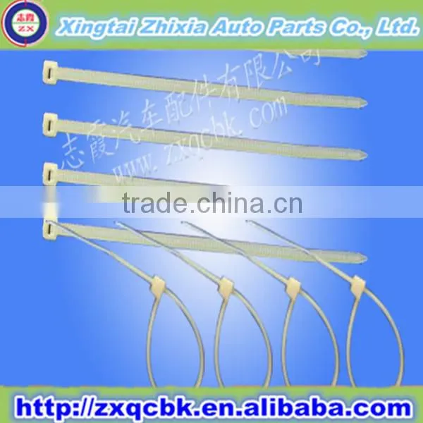 Hot !! ZX-Black elastic cable ties of high quality