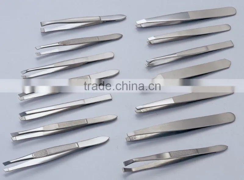 Professional sand blasting surface SS tweezers