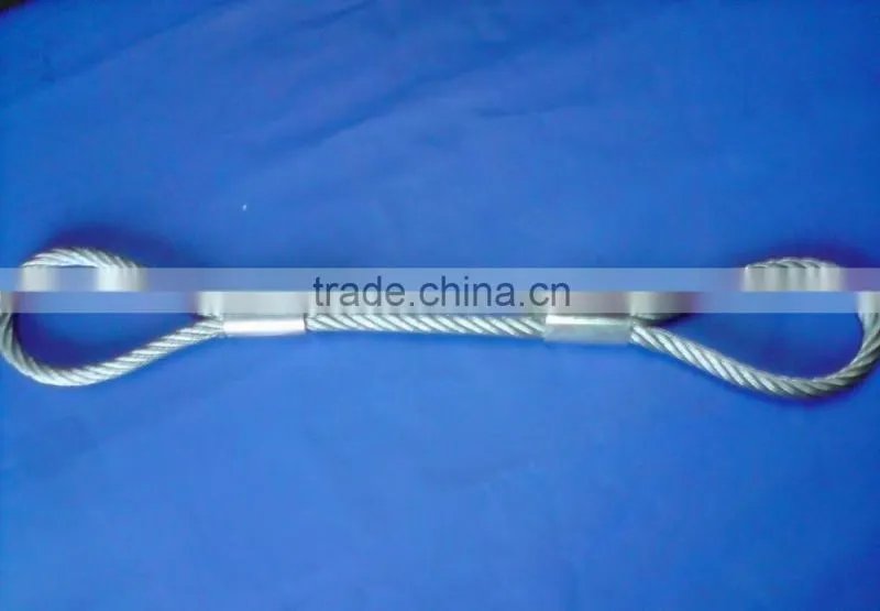 steel wire rope rigging, slings