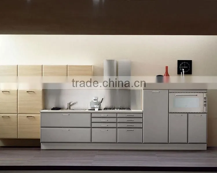 Factory Direct Sale Moisturproof Kitchen Cupboard/kitchen cabinets for project use