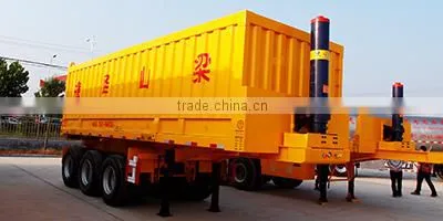 extendable trailer , tri-axle 45ft 40ft flatbed extendable semi trailer
