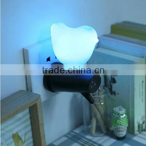 MAKE YOUR OWN DESIGN MINIMALIST BIRD SHAPED INTELLIGENT LIGHT INDUCTION LED NIGHT LIGHT