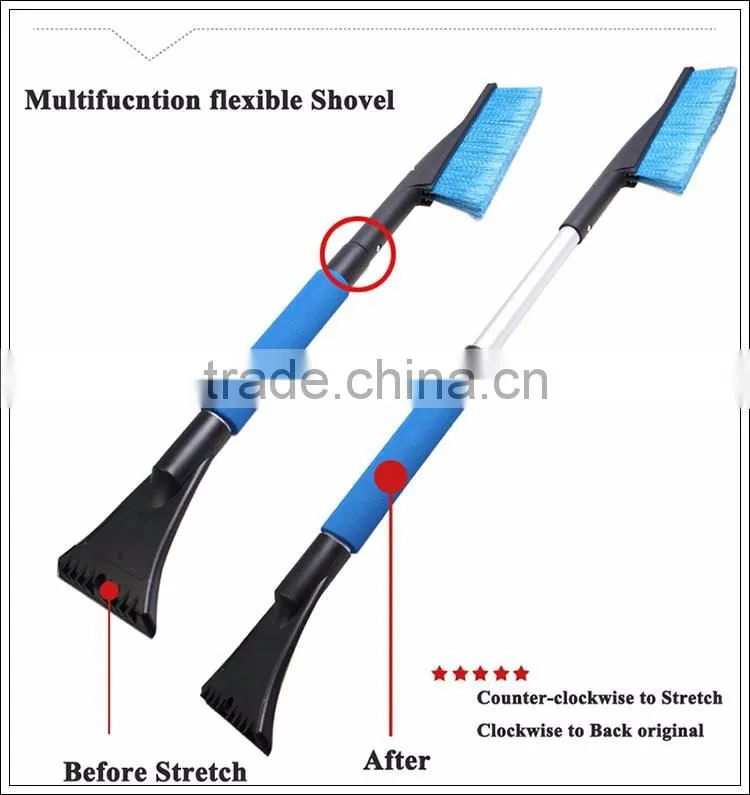 Cost Effective Newest Fashion telescopic snow brush