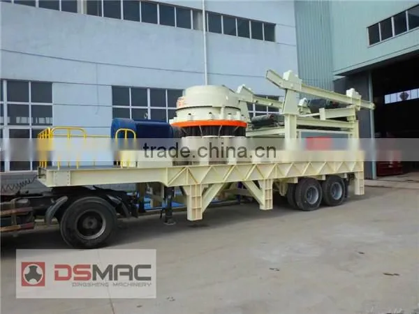 High Flexibility Mobile Cone Crusher, protable crusher From China Top10 Brand