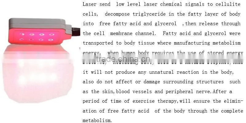 low level laser therapy machine for cellulite removal