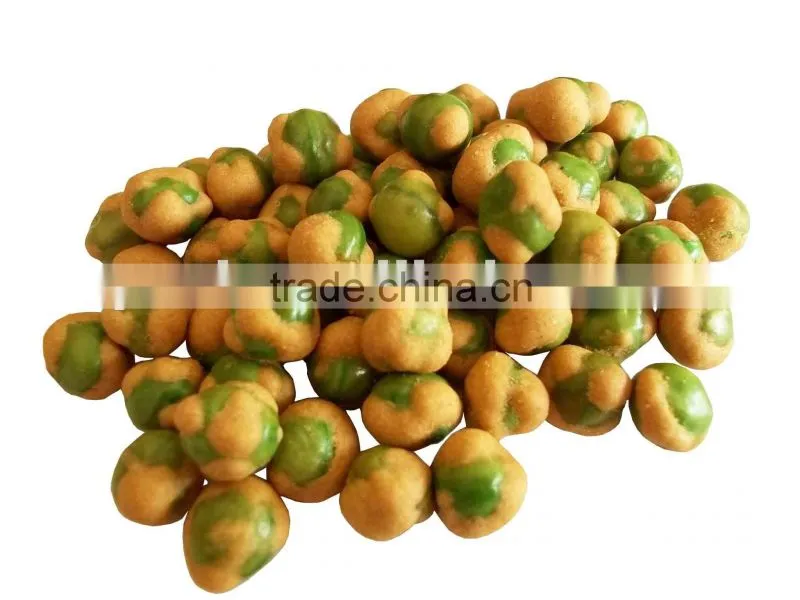 BBQ flavor coated marrowfat green peas BRC